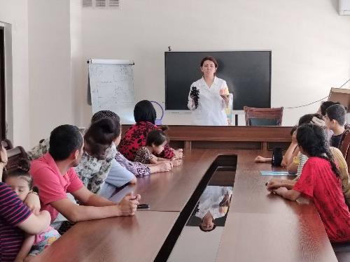 On June 21, 2025, “National school-training on education of type 1 diabetes mellitus patients” and practical training were held in Samarkand regional branch of RSNPICE