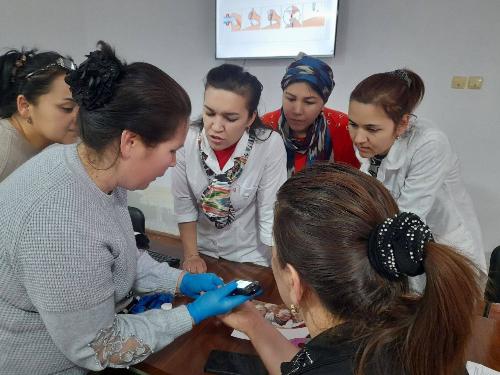 A training seminar on “Diabetes Mellitus in Children and Schools” was held for 63 school nurses on the initiative of the charity public association “UMID”