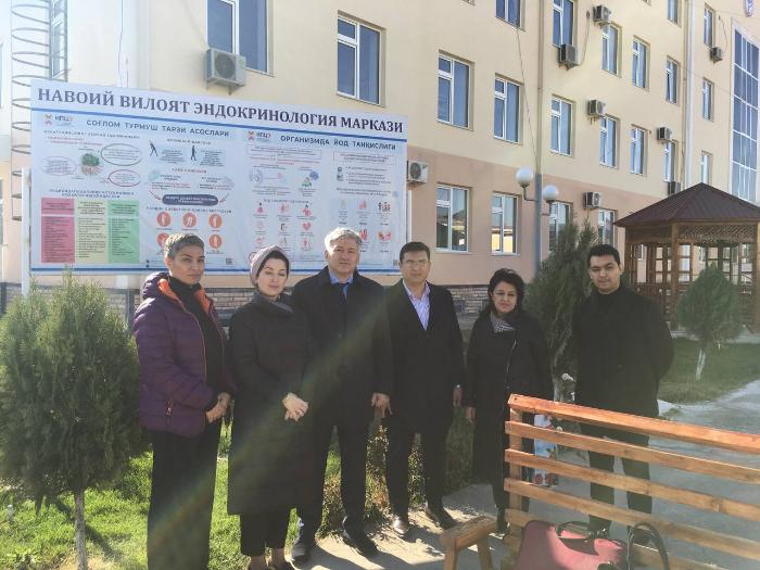  “Қандли диабет билан оғриган беморларни терапевтик таълим” -  Навоий шахри