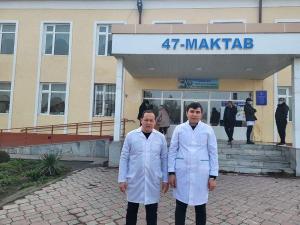 Во благо человека! Андижанского областного эндокринологического диспансера Олтинкольского района