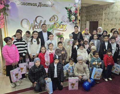 For human dignity!  On the occasion of “November 14 - International Diabetes Day”, Andijan branch of RSNPMCE organized a charity event for about 100 children with diabetes in the Palace of Celebrations “Golden Valley”.