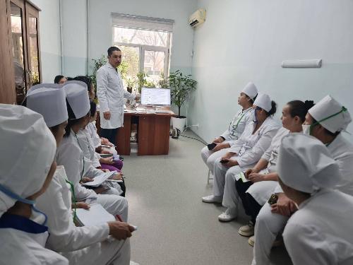 Curators of districts in the city of Tashkent underwent training in patient routing for 6 endocrine nosologies and received instructor certificates upon completion of the training.