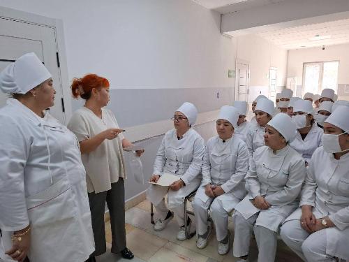 On 10.02.2026, a lecture was held at the 18th joint venture GP of the Almazar district of Tashkent