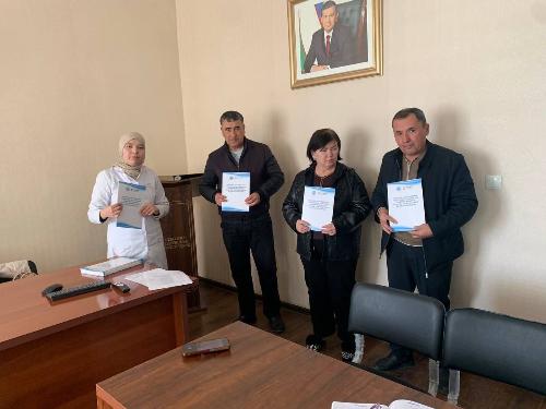 Toshkent viloyatida oilaviy shifokorlar va sanitariya xodimlari uchun o'quv seminarlari ham o'tkazildi