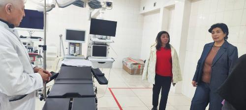 For human dignity! Deputy Director of the Russian Scientific and Practical Medical Center, Doctor of Medical Sciences, Professor Z.Yu. Khalimova and Doctor of Medical Sciences A.O. Kholikova visited the Andijan branch of the center on December 2, 2