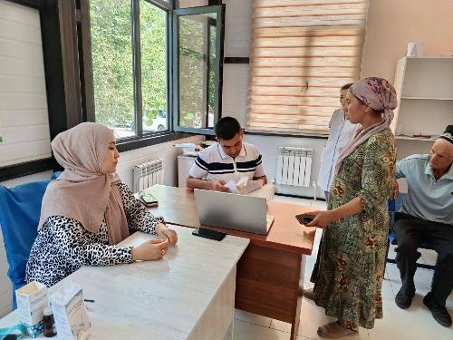 On June 18, 2025, targeted screening was conducted at Ipak Yuli School in Bulungur district by Sobirjona Sayriddin, a surgeon of RSNPMCESF, and Pulatova M. and Vafoeva L., staff members of the branch.