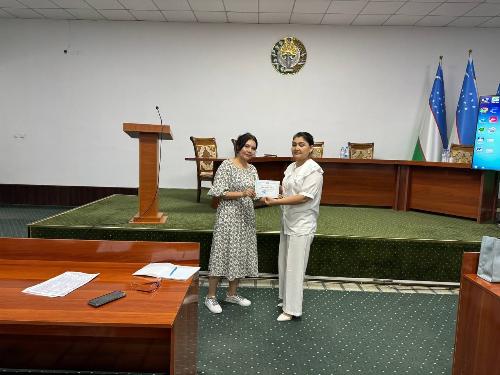 For human dignity!  "In order to ensure the implementation of the decision "Therapeutic training of patients with diabetes type 2 national school "for nurses on September 6, 2024