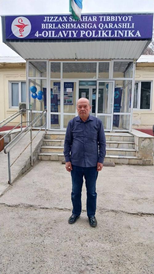 09.02.2026-йилда РИЭИАТМ Жиззах филиали 4-сонли Оилавий поликлиникада 11 нафар аҳоли чуқурлаштирилган тиббий кўрикдан ўтказилди 