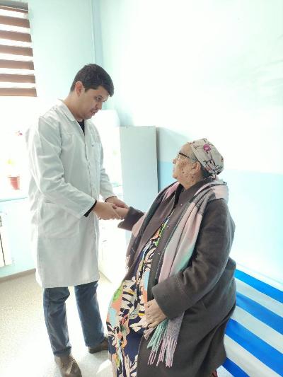 A total of 42 citizens were examined by endocrinologist S.S. Sodikov of the RSPCESF at the 11th family clinic in the city of Ak-Tash, Narpaysky District, under the supervision of the regional 