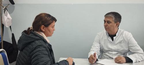 For human dignity! On January 21, 2025, a medical examination of the population was conducted in the family-doctor center “Khalkabad” of Payaryk district of Samarkand region.