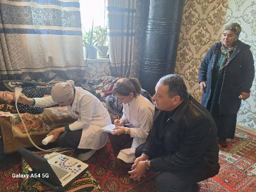 Under the guidance of the director of the Khorezm branch of the RSNPMCE Gaibov Gayrat Komilovich, information was obtained on the condition of 4 patients of group 4, living in the 60th SP