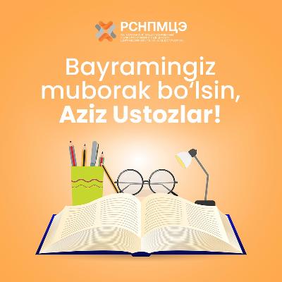 ﻿O‘qituvchi va Murabbiylar kuni bilan chin qalbimizdan samimiy muborakbod etamiz.