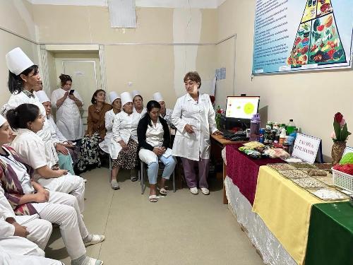 Inson qadri uchun! Guliston tibbiyot klasteri Endokrinologiya bo'limi. 