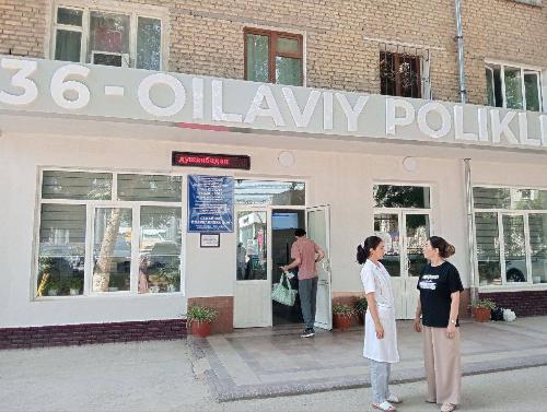 30.06.2025 года врач-эндокринолог РСНПМЦЭ имени академика Ё.Х.Туракулова Маджидова Д.М. осмотрела службу 36-СП Чиланзарского района.