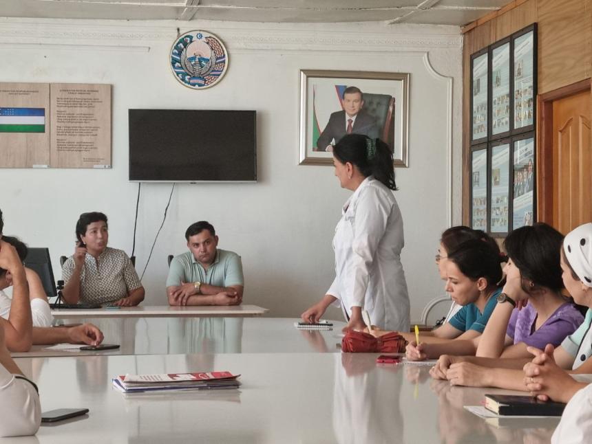 "Тиббиетдаги ислохотлар инсон кадри учун"  