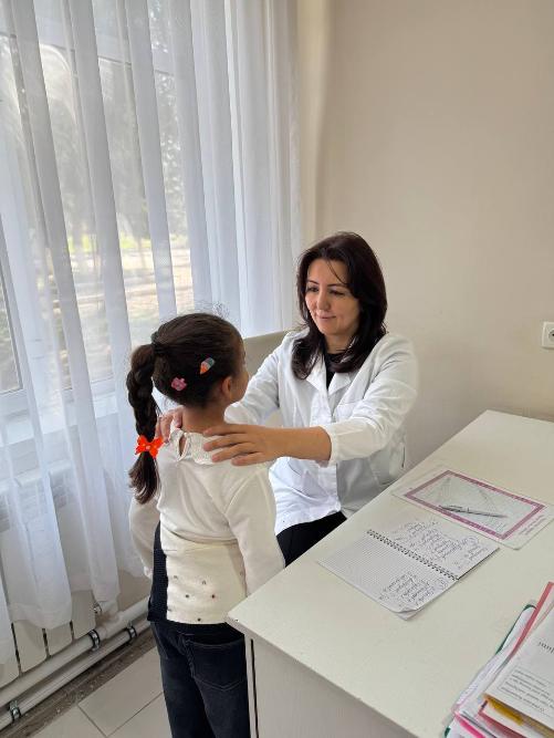 2026-йил 13 март куни врач эндокринолог Бахриева НН томонидан Самарқанд № 47 умумий урта таълим мактабидаги уқувчилари тиббий курикдан утказилди. 