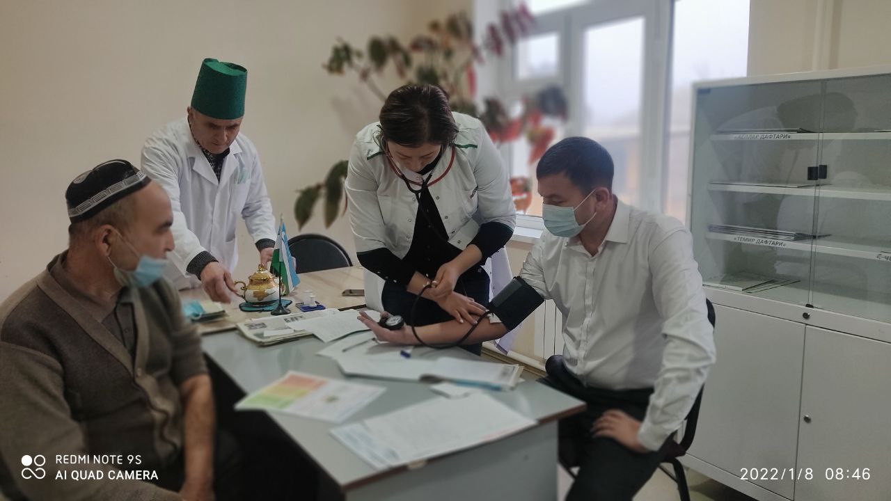 Пойтахтлик эндокринологлар Сўх туманида тиббий кўрик ташкил этди