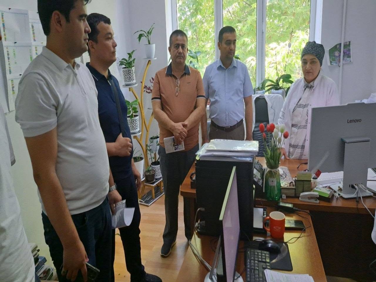 The Republican Specialized Scientific and Practical Medical Center of Endocrinology held a training session to prepare for accreditation. 