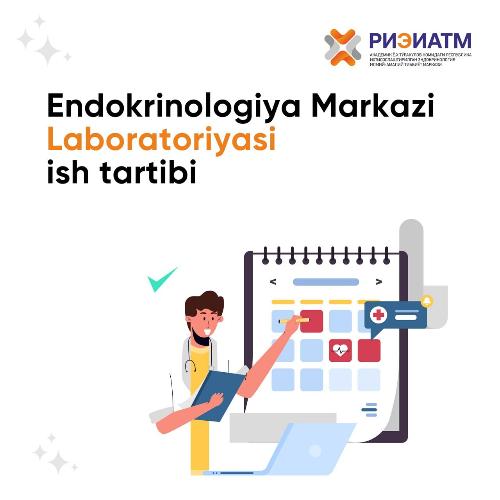 Endokrinologiya markazidagi zamonaviy laboratoriya 500 dan ortiq tadqiqot turlarini, jumladan umumiy klinik, gematologik, biokimyoviy va gormonal test turlarini taklif etadi.