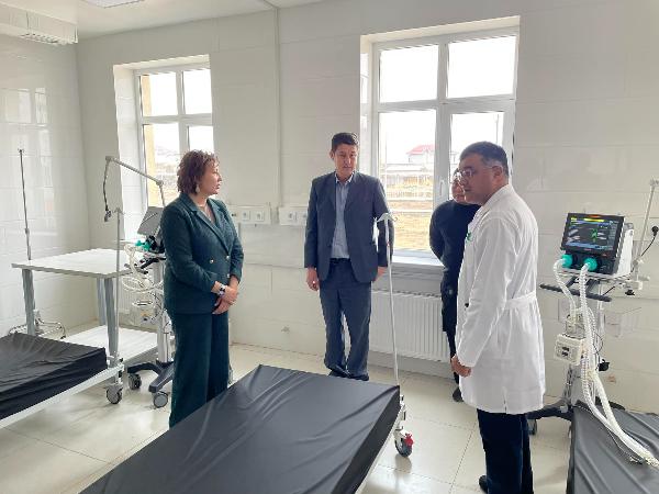 Т.ф.д. Камалов Т.Т. Қорақалпоғистон Республикасидаги Марказ филиалида