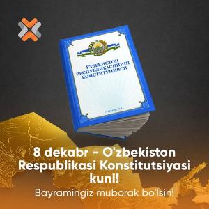 O‘zbekiston Respublikasi Konstitutsiyasi kuni bilan!