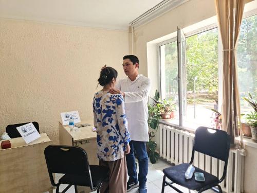 2025-yil 22-may kuni Toshkent davlat agrar universiteti talabalari RIEIATM Toshkent shahar filiali endokrinologi tomonidan tibbiy ko‘rikdan o‘tkazildi.