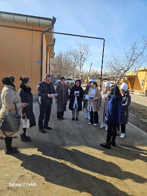 Во благо человека! В селе Бешарик Боготского района Хорезмской области в районе "Нурафшон"