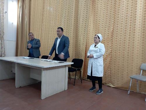 Во благо человека! 29 марта сотрудниками Андижанского областного эндокринологического диспансера в актовом зале Ходжаабадской районной музыкальной школы
