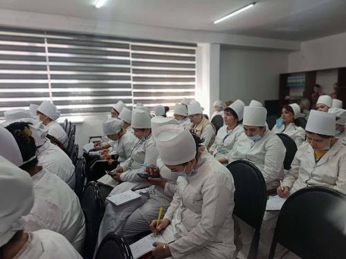 2026-yil 19-fevral kuni Yunusobod tumanidagi 55-oilaviy poliklinika hamshiralari uchun ma'ruza bo'lib o'tdi.