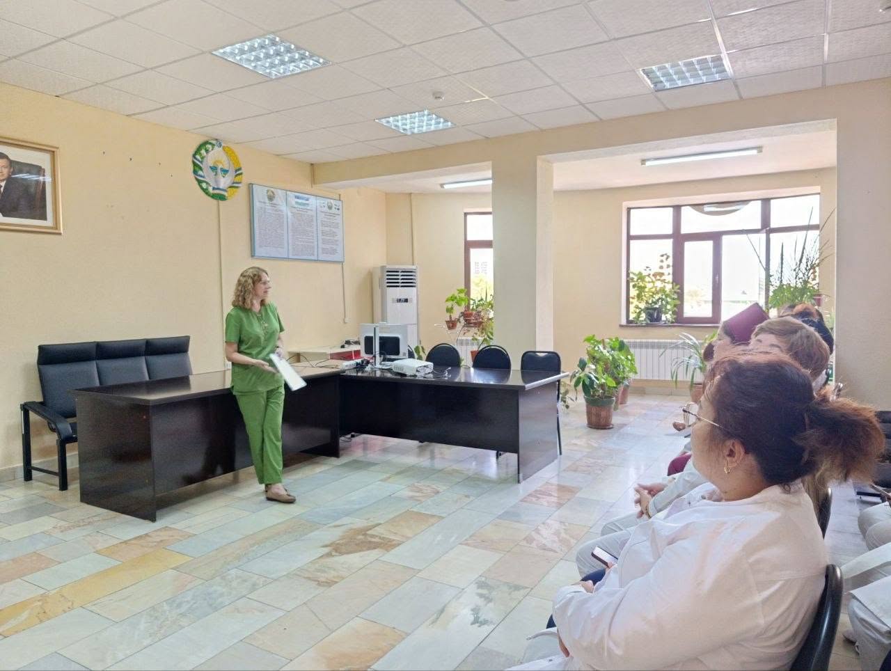 07.09.2026 yilda Toshkent shahri Mirobod tumani kuratori Ye. N. Panisheva tomonidan Mirobod tumani 3 OP da endokrinologik xizmatning birlamchi tizimdagi holati o‘rganildi.