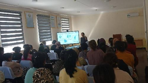 For human dignity!!! A training seminar was organized with the participation of nurses from the endocrinology department of Karshi city.