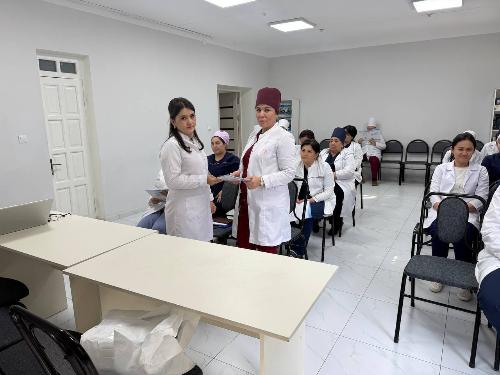 On 23.02.2026, a training seminar was organized for doctors and nurses of the Chilonzor MCP GP on the examination plan