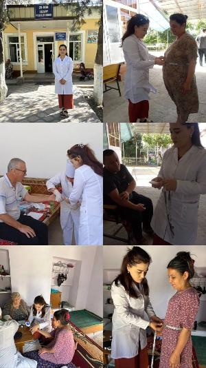  On 24.05.2025, doctor-endocrinologist Shodymurodova Shokhista of Jizzak branch of RSNPMCE on the basis of 25th family polyclinic at Sh. Rashidov district of Jizzak oblast examined 20 residents.