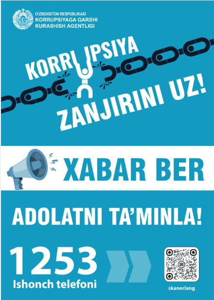 Korrupsiyaga karshi kurashish!
