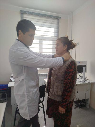 November 25, 2025. For human dignity. MEDICAL EXAMINATION AT THE BAKMAL DISTRICT MEDICAL ASSOCIATION, JIZZAKH REGION.