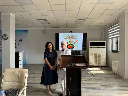 For human dignity! Held a training seminar in the Youth Centre of Nurabad city of Ohangaron district. 