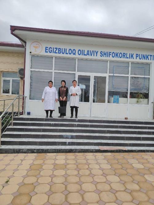On April 23, 2026, a specialist from the Jizzakh branch of the RSPMCE, D. Abdukarimova, conducted a study in the Egizbulok SPP of the Forish district.