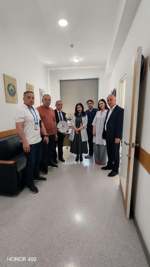 2026-yil 29-aprel kuni Tojikiston Respublikasi Sogʻd viloyati sogʻliqni saqlash boshqarmasi direktori oʻrinbosari boshchiligidagi delegatsiya RIEIATMga tashrif buyurdi.