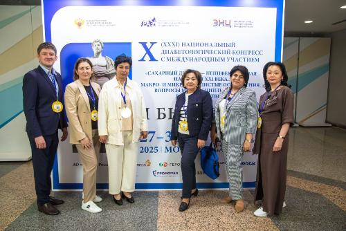 Endocrinology Center specialists represent Uzbekistan at the XXXI National Diabetes Congress in Moscow.
