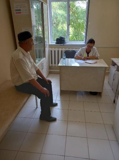 Qolaversa 55- OPga xududida joylashgan Shovot tumani 53-sonli umumiy o‘rta ta'lim maktabi o‘quvchilari orasida endokrin kasalliklarni erta aniqlash bo‘icha tibbiy ko‘rik o‘tkazildi.
