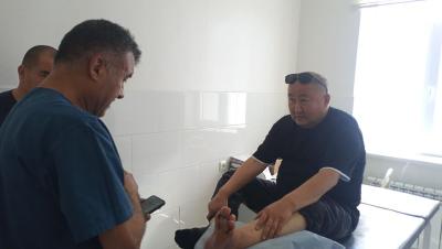 Академик Ё.Х.Тўракулов номидаги РИЭИАТМ қандли диабет беморларда реконструктив пластик жарроҳлик бўлими раҳбари, тиббиёт фанлари доктори, олий тоифали шифокор Т.Т.Камалов  2025 йилнинг 5-7-май кунлари Қорақалпоғистон Республикасида бўлиб утди
