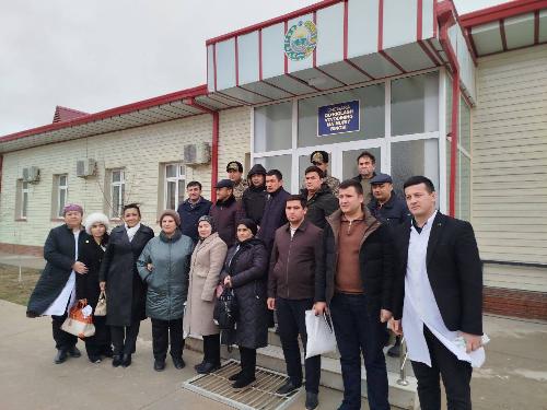 On 5.02.2026 at the Kyzylravot branch of the SPP at the Kyzylravot MFI in the Romitan district, one of the most remote regions of our region, family members of military personnel underwent an in-depth medical examination.