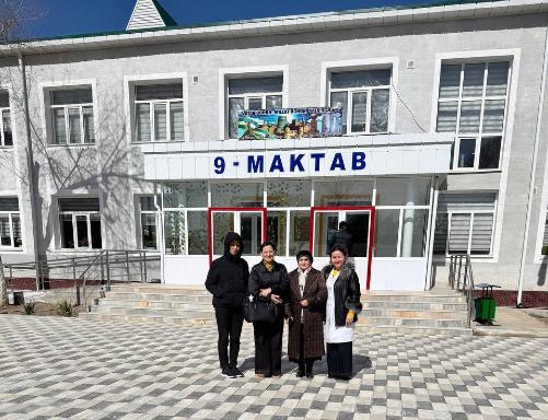 «Йод танқислигини бўйича хавф гуруҳларида биологик мониторинг қилиш усулини ишлаб чиқиш ҳамда ташхислаш ва даволаш алгоритмларини янгилаш» мавзусидаги давлат гранти доирасида амалга оширилаётган скринингҚорақалпоғистон Республикаси