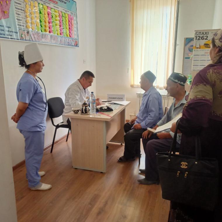  “Эндокринология хизматини такомиллаштириш ва кўламини кенгайтириш чора-тадбирлари тўғрисида” Наманган вилояти, Мингбулоқ тумани