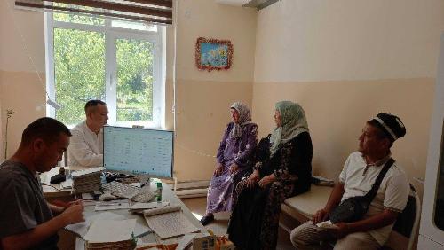 For human dignity! In the ongoing “Health Month” in Tashkent region