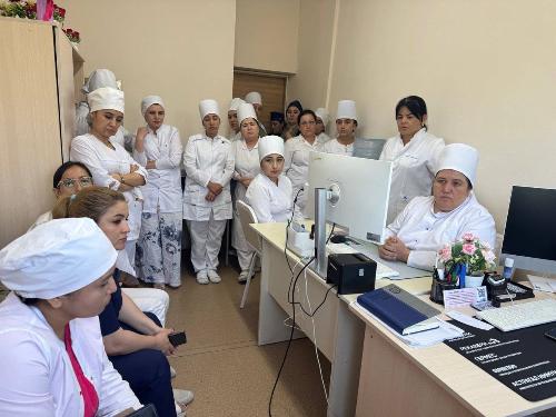 30.07.2026 было проведено исследование состояния эндокринологической службы в первичном звене здравоохранения в ОП 41 Шейхантахурского района.