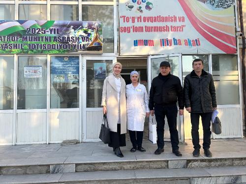 For human dignity! Medical examinations of 47 children were conducted in the pediatric department of the Andijan branch of the Center