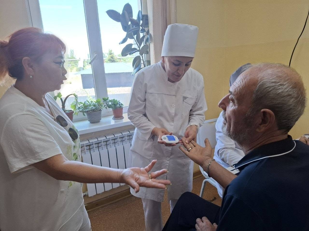 23.06.2026 yilda Toshkent shahri Olmazor tumani kuratori Ye.A. Kan tomonidan Olmazor tumani 63 OP da endokrinologik xizmatning birlamchi tizimdagi holati o‘rganildi. 