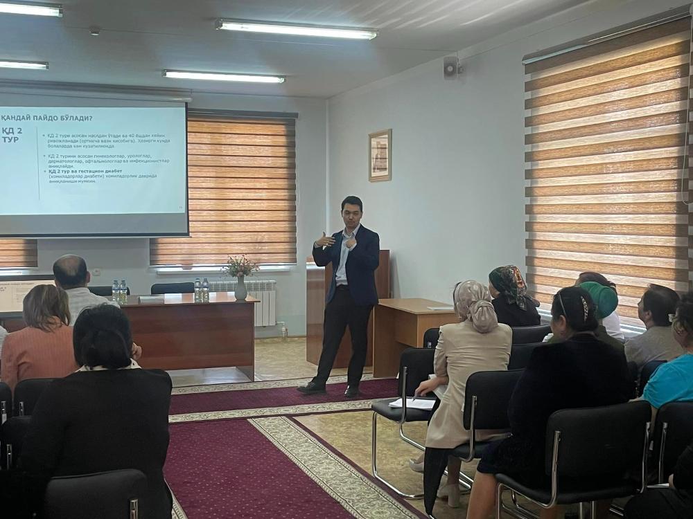 Inson qadri uchun! Xorazm viloyati barcha endokrinologlariga seminar - trening tashkil etildi!