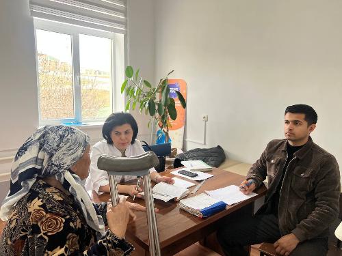 05.02.2026 квалифицированный эндокринолог РСНПМЦЭ Ф.Т. Султонова провели углубленное медицинское обследование